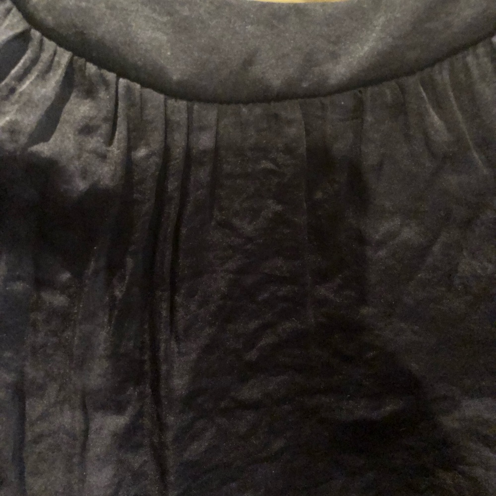 Silk black dress